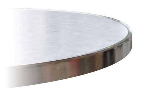 round aluminum table edge trim